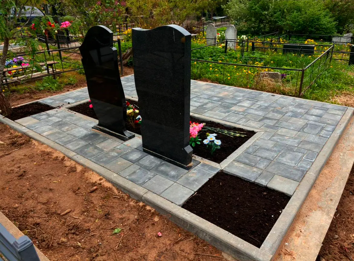 Благоустройство места захоронения